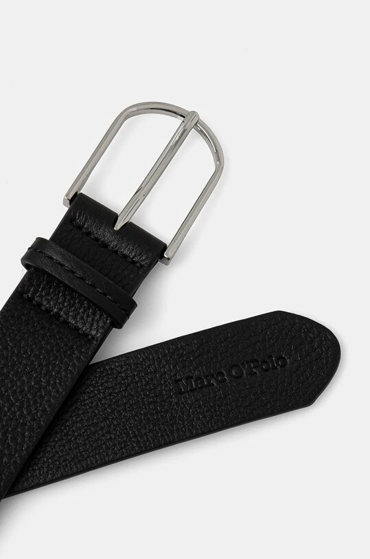 Marc O'Polo curea de piele 40817739501133 negru AW24