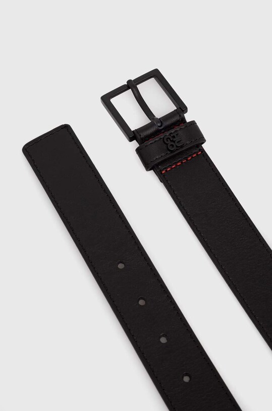 Кожен колан HUGO 50522495 черен AW24