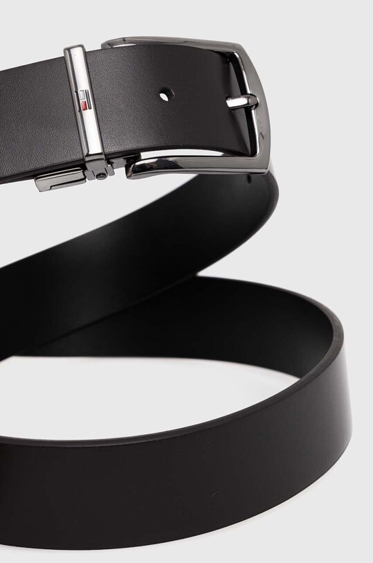 Kožený pásek Tommy Hilfiger AM0AM12549 hnědá AW24