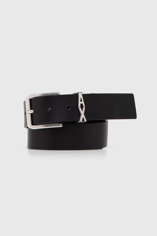 Kožený pásek Armani Exchange černá 951416.4F897