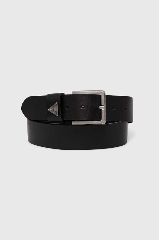 Guess curea de piele negru M4YZ16.L0UO0