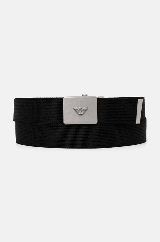 Emporio Armani pasek Planet friendly czarny Y4S646.YQ65X