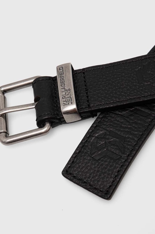 Ζώνη Karl Lagerfeld Jeans 245D3101 μαύρο AW24