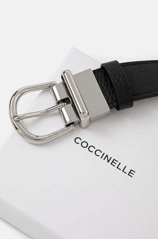 Accesorii Coccinelle curea de piele cu doua fete MAN SOFT E3.MUK.81.26.01 negru