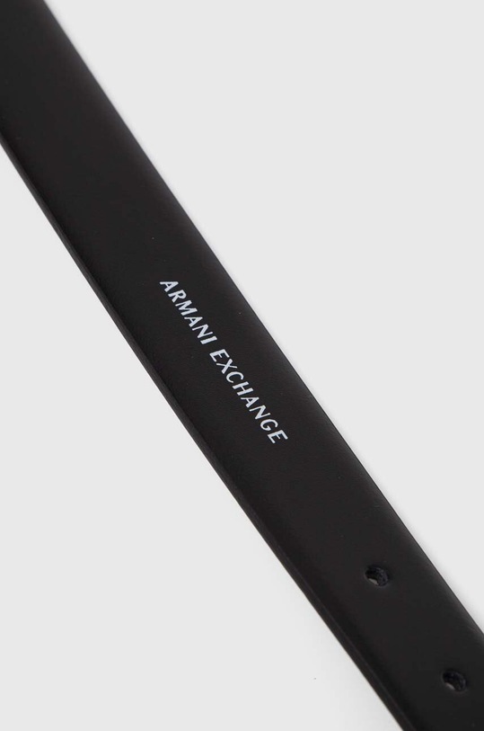 Doplňky Oboustranný kožený pásek Armani Exchange 951420.4F901 černá