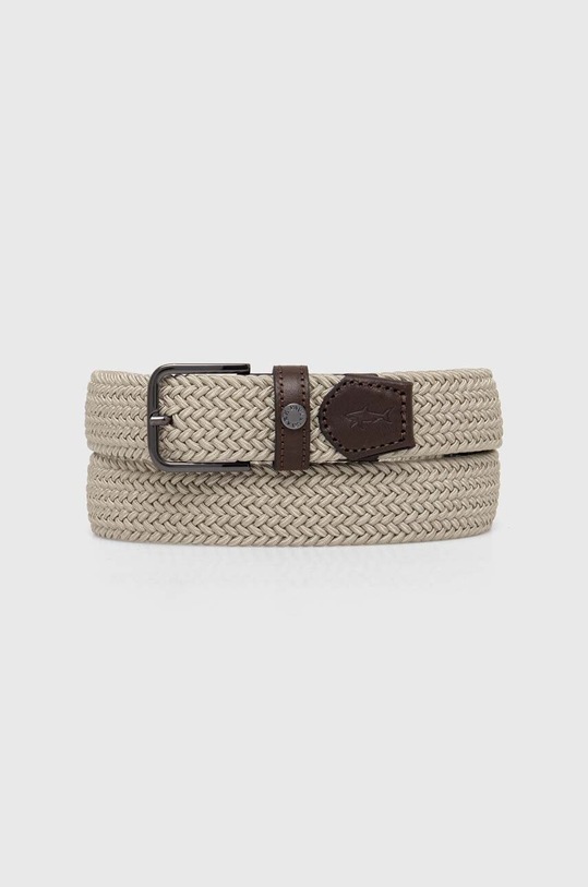 Paul&Shark cintura pelle fiore beige 14316000