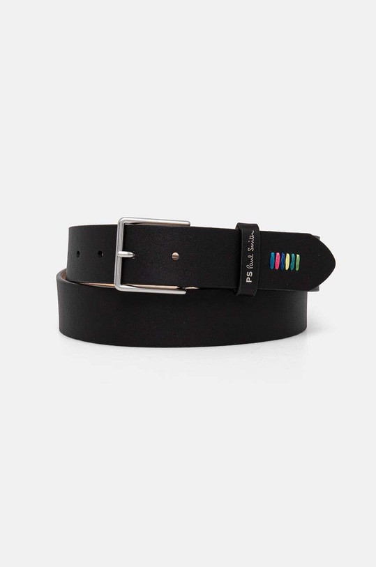 Kožený pásek PS Paul Smith Planet friendly černá M2A.7946.NSTITC
