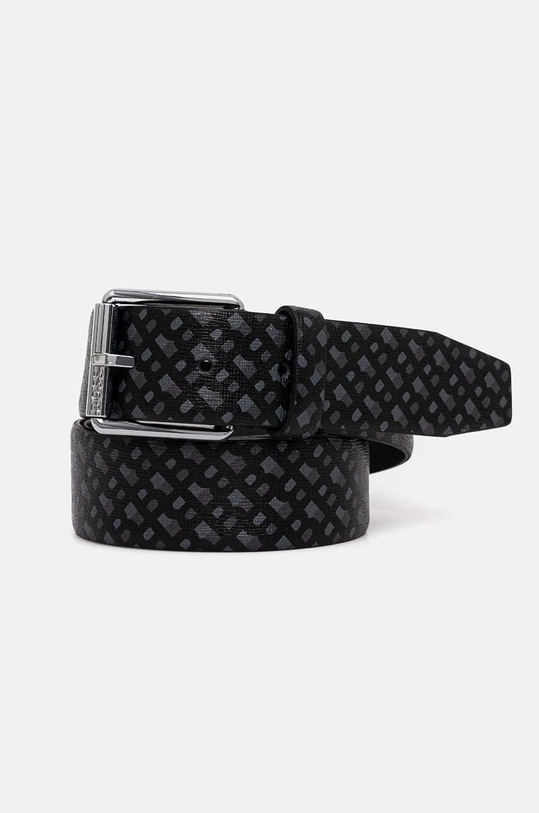 BOSS curea de piele negru 50529637