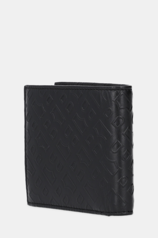 BOSS portfel i etui na karty skórzane czarny 50529480
