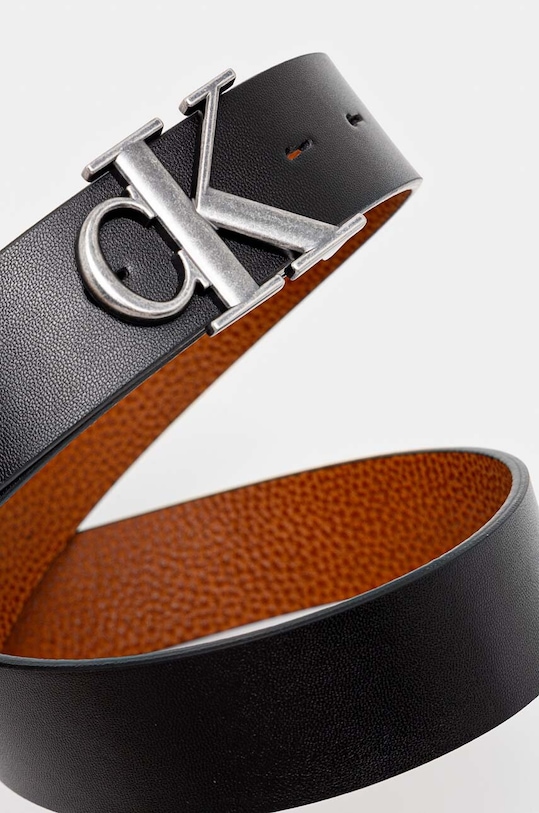 Obojstranný opasok Calvin Klein Jeans K50K512084 čierna AW24