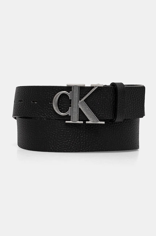 Кожаный ремень Calvin Klein Jeans чёрный K50K512088