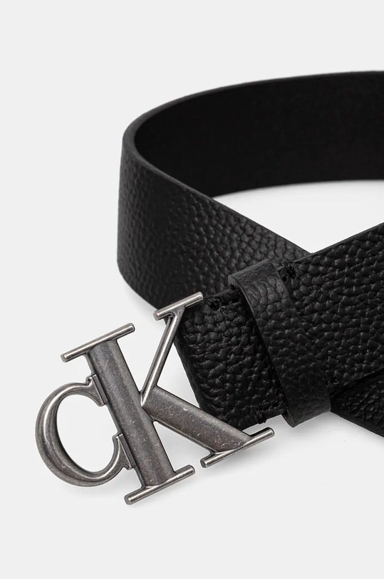 Usnjen pas Calvin Klein Jeans K50K512088 črna AW24