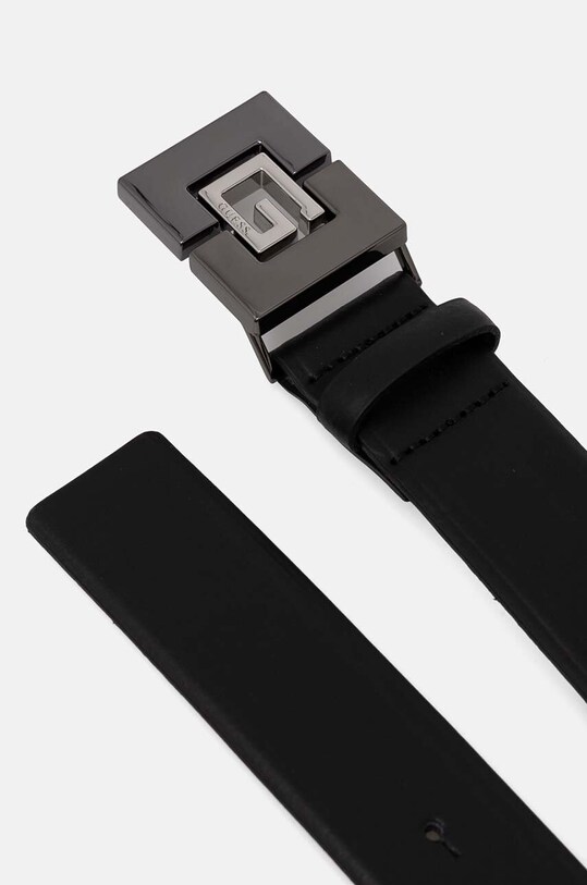 Accesorii Guess curea de piele BMGNLE.P4435 negru