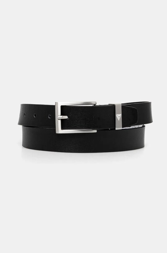 Guess curea de piele negru BMCLSL.P4335