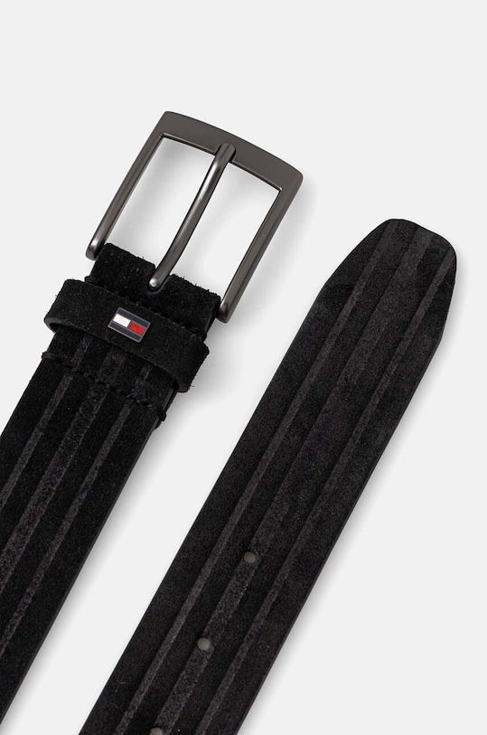 Кожаный ремень Tommy Hilfiger AM0AM12820 чёрный AW24