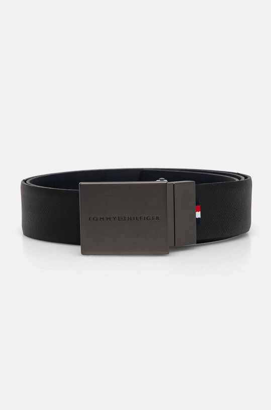 Tommy Hilfiger curea de piele cu doua fete negru AM0AM12843