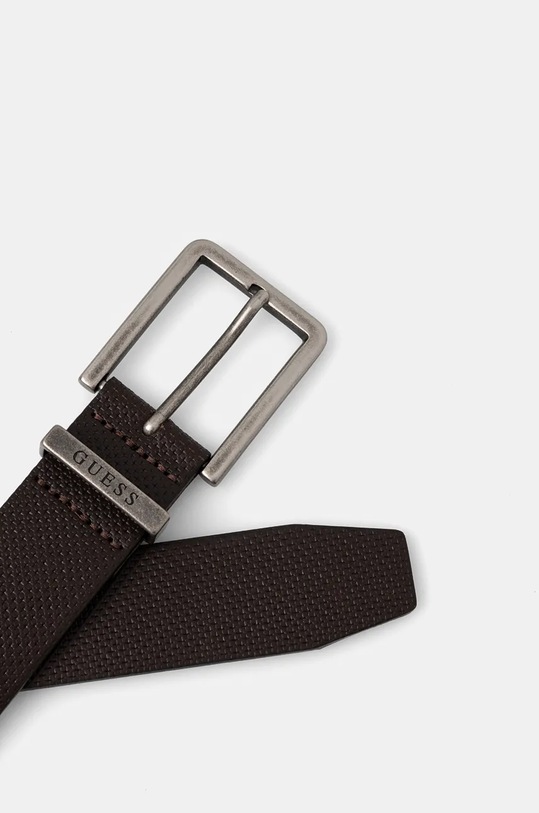 Kožený pásek Guess M4BZ33.L0VI0 hnědá AW24