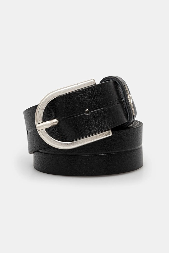 Kožený pásek Aeronautica Militare IT černá AM401