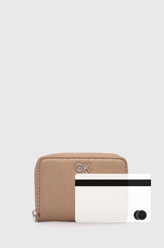 Πορτοφόλι Calvin Klein K60K612188 καφέ