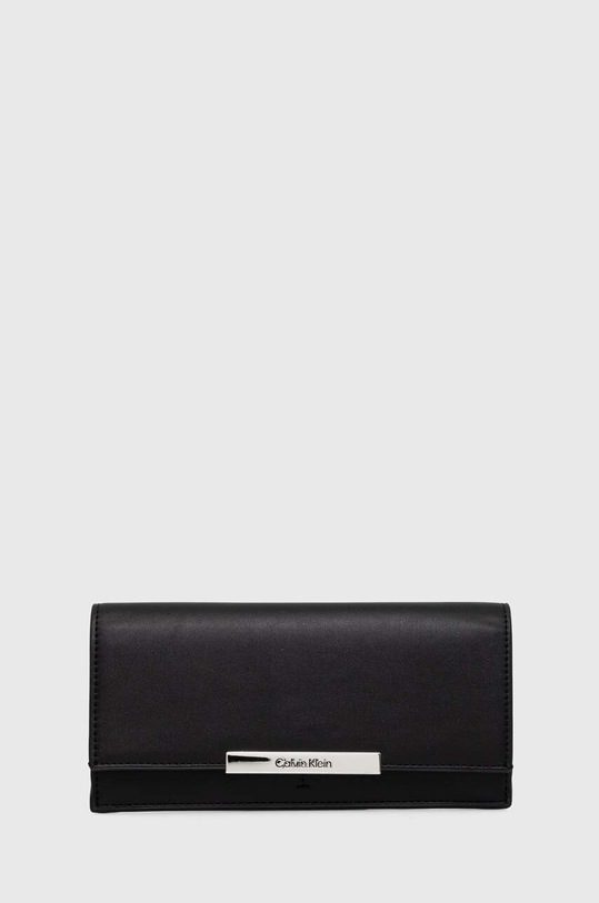 Peňaženka Calvin Klein imitácia kože čierna K60K612190