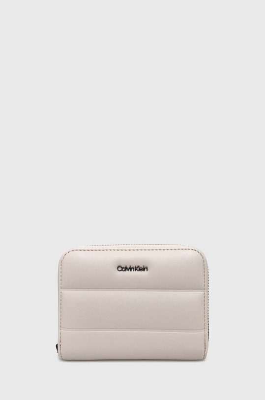 Peněženka Calvin Klein hladký šedá K60K612201