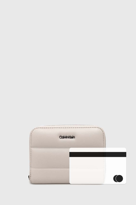Peněženka Calvin Klein šedá K60K612201