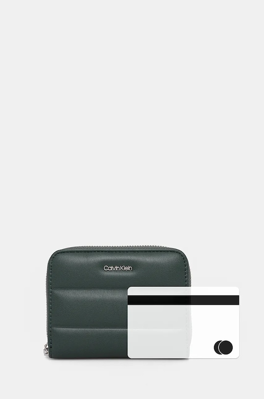 Peňaženka Calvin Klein K60K612201 zelená