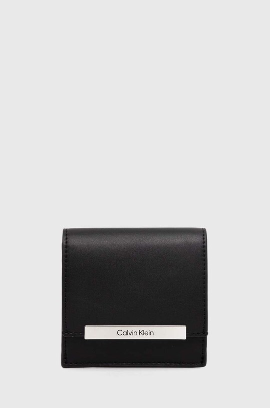 Calvin Klein portofel imitatie de piele negru K60K612206
