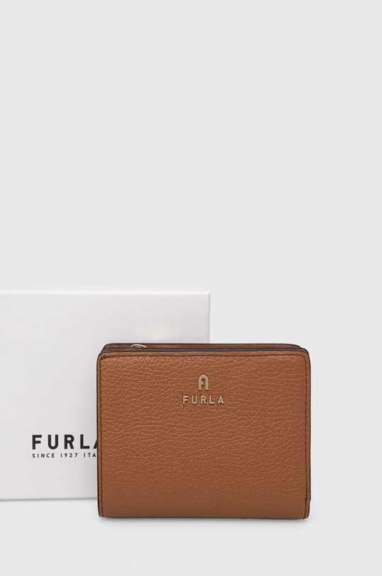 Kožená peňaženka Furla béžová WP00307.HSF000.RY000