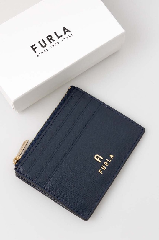 Akcesoria Furla etui na karty skórzane WP00388.ARE000.2676S granatowy