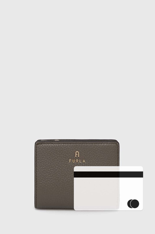 Furla portfel skórzany WP00307.HSF000.2810S zielony