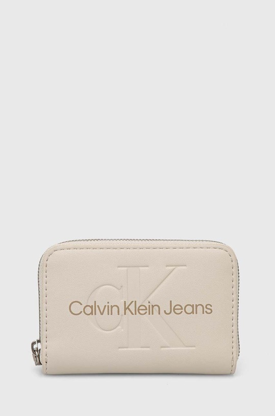 Calvin Klein Jeans portofel imitatie de piele bej K60K612255