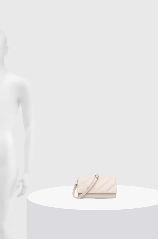 Listová kabelka Calvin Klein Jeans béžová K60K612257