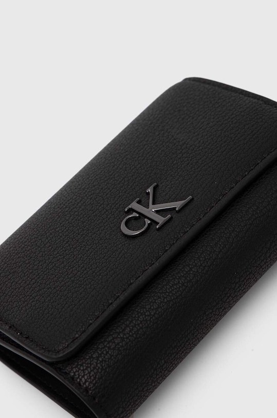 Calvin Klein Jeans portfel K60K612376 czarny AW24