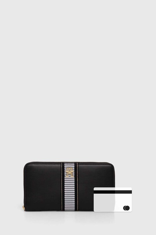 Tommy Hilfiger portofel AW0AW16339 negru