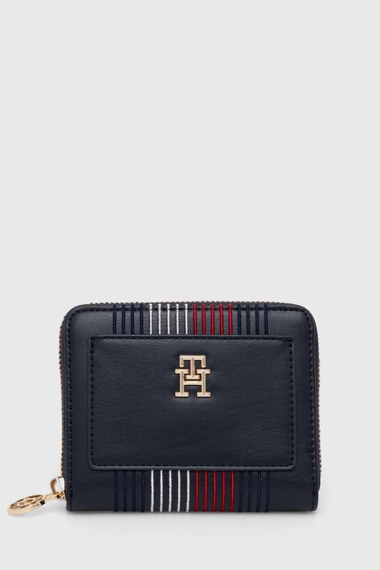 Tommy Hilfiger portfel imitacja skóry licowej granatowy AW0AW16737