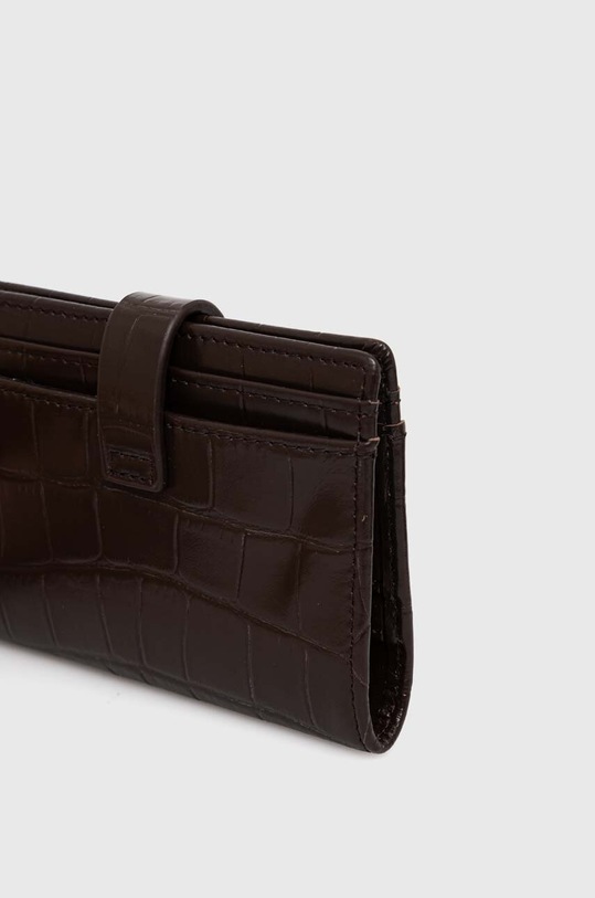 Kurt Geiger London bőr pénztárca MULTI CARD SHOREDITCH 9343631149 barna AW24
