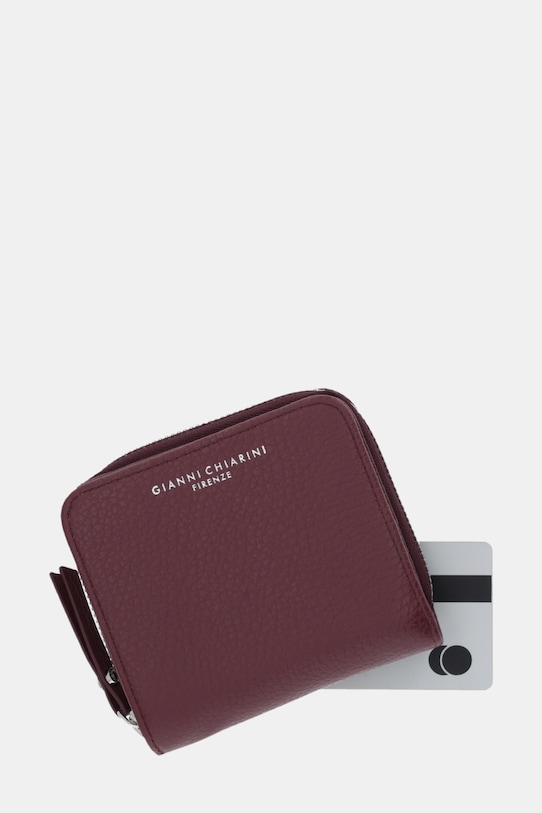 Кожаный кошелек Gianni Chiarini бордо PF.W.4953A.GRN