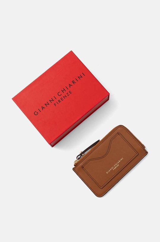 Αξεσουάρ Δερμάτινο πορτοφόλι Gianni Chiarini PF.W.5085.PRCKLUX καφέ