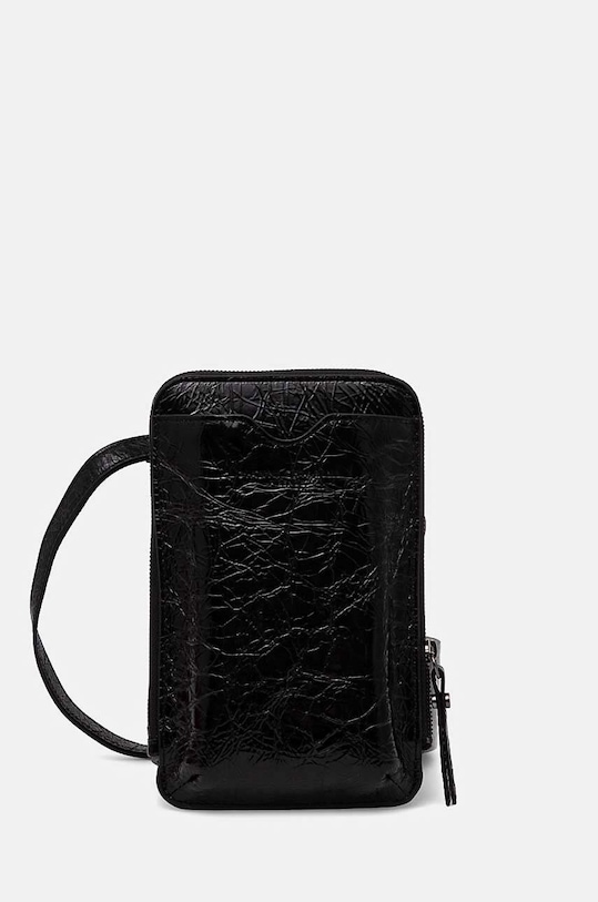 Кожен портфейл Gianni Chiarini гладка кожа черен PF.5090.NPK