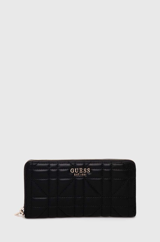 Guess portfel ASSIA imitacja skóry licowej czarny SWQG84.99460