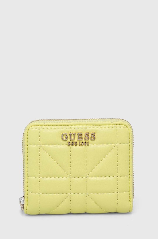 Guess portfel ASSIA imitacja skóry licowej zielony SWQG84.99370