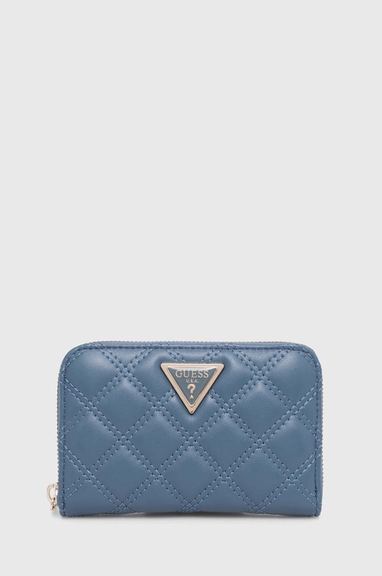 Guess portfel GIULLY imitacja skóry licowej niebieski SWQG87.48400