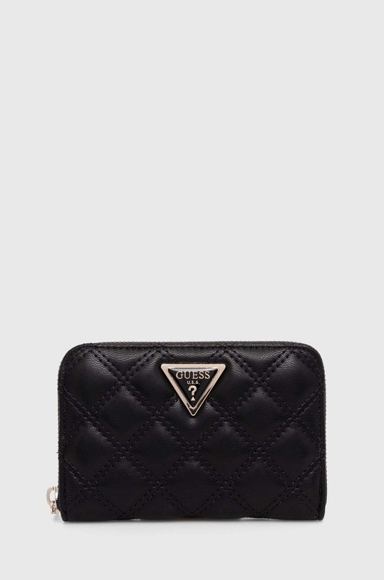 Guess portfel GIULLY imitacja skóry licowej czarny SWQG87.48400