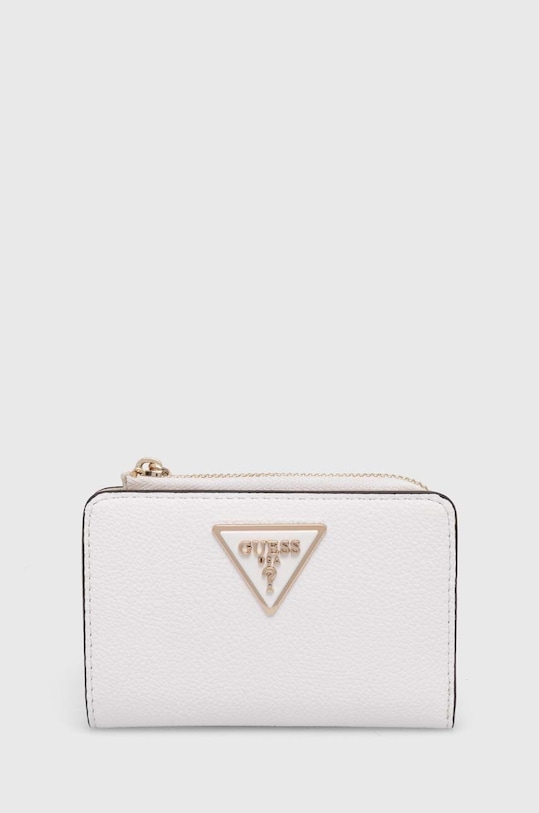 Guess portfel LAUREL imitacja skóry licowej biały SWBG85.00560