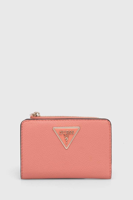 Guess portfel LAUREL imitacja skóry licowej różowy SWBG85.00560