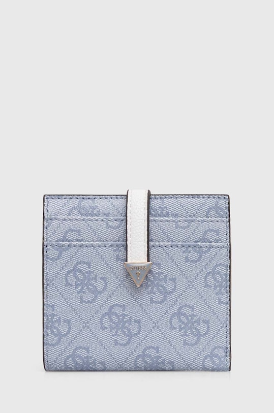 Guess portfel LAUREL imitacja skóry licowej niebieski SWSG85.00520