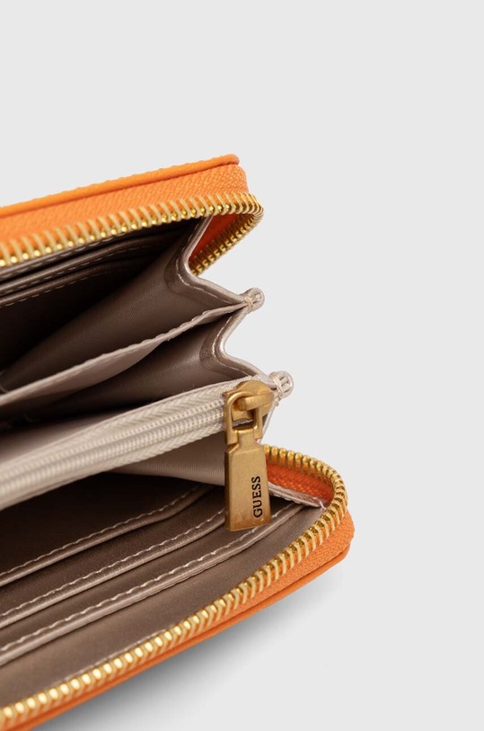 Akcesoria Guess portfel LAUREL SWVA85.00400 pomarańczowy