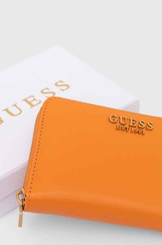 Guess portfel LAUREL pomarańczowy SWVA85.00400