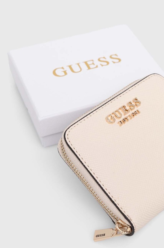 Guess portfel LAUREL beżowy SWXG85.00370